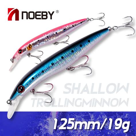 Noeby Minnow Fishing Lure Mm G Floating Wobbler Shallow Trolling