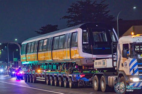 Alstom Metropolis C851E CCL Train Departing Pasir Panjang Terminal