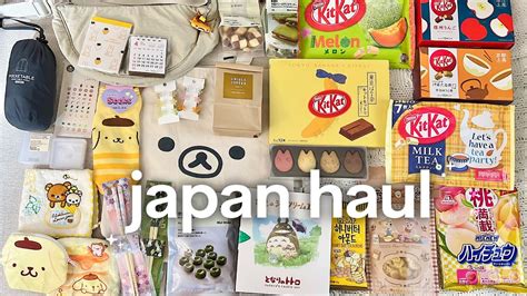 What I Bought In Japan Snacks Stationery Accessories Youtube