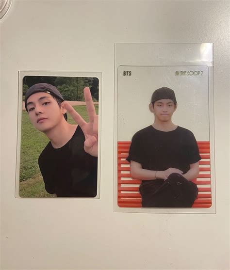 Bts Taehyung Its Photocard Set In The Soop Official Hobbies Toys