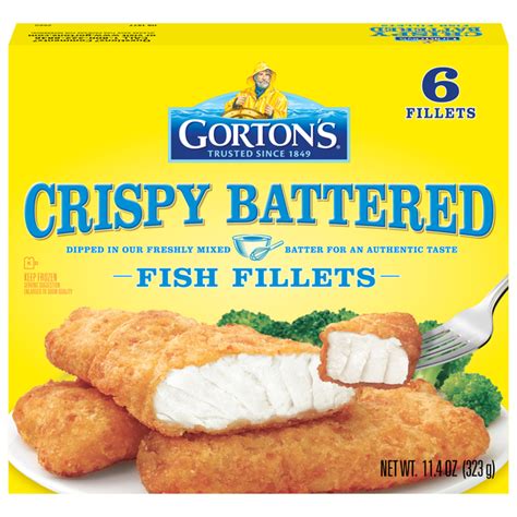 Save On Gorton S Crispy Battered Fish Fillets 6 Ct Frozen Order