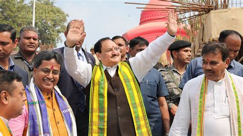 Agency News Jp Nadda Tripura Cm Manik Saha Offer Prayers At Mata Tripura Sundari Temple In