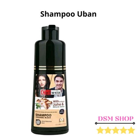 Jual Shampoo Uban Praktis Original Black Shopee Indonesia