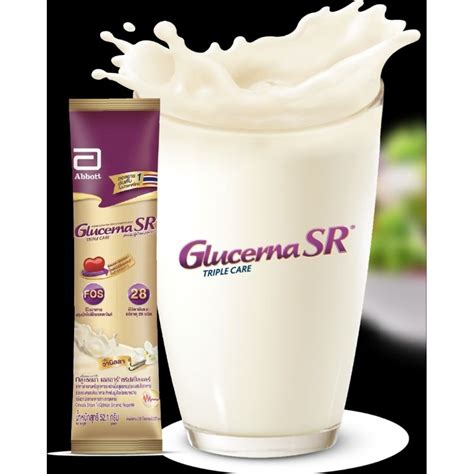 Glucerna SR Triple care ขนาด 52 1 g 6 ซอง สำหรบผปวยโรคเบาหวาน