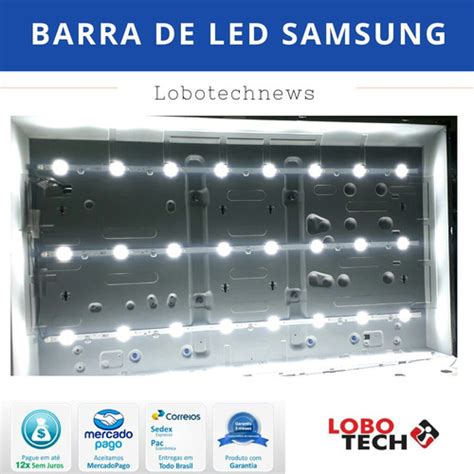 Kit Completo 3 Barras Led Samsung Un40j5200ag Un40j5200 Nova R 175