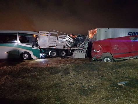 Deja Carambola 1 Muerto Y 15 Lesionados En Libramiento Bicentenario