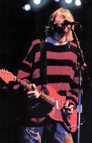 Kurt Cobain Sweater Striped Sweater Jumper Sweater Oversize Sweater