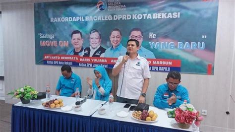 Partai Gelora Kota Bekasi Tetapkan 35 Bacaleg Hadapi Pemilu 2024