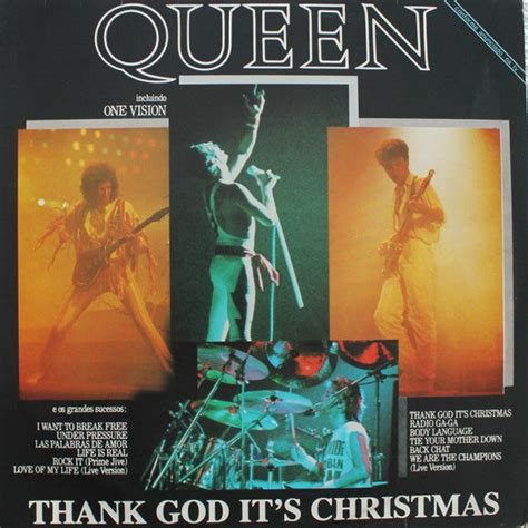 Queen - Thank God It's Christmas | Releases | Discogs