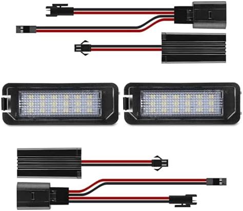 Top Led Kennzeichenbeleuchtung Mit E Pr Fzeichen Sl Amazon De