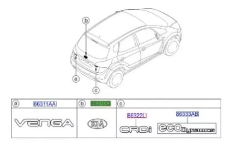 Emblema Logo Kia Rio Cerato Koup Original En Venta En Lima Lima Por