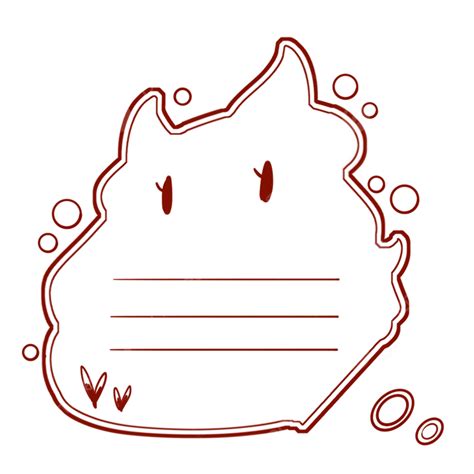 Hand Drawn Dialog White Transparent Hand Drawn Emoji Cute Cartoon