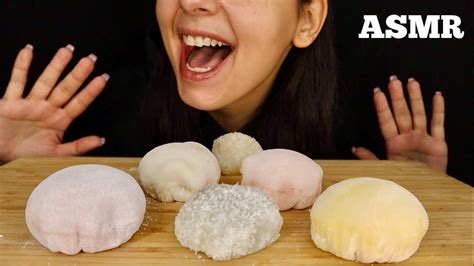 ASMR EATING MOCHI MUKBANG WHISPER MANGIA WHISPERS YouTube