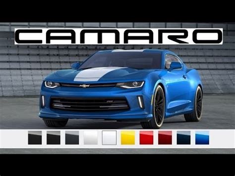 Custom Camaro Paint Schemes