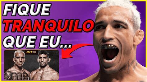 CHARLES DO BRONX RESPONDE BENEIL DARIUSH YouTube