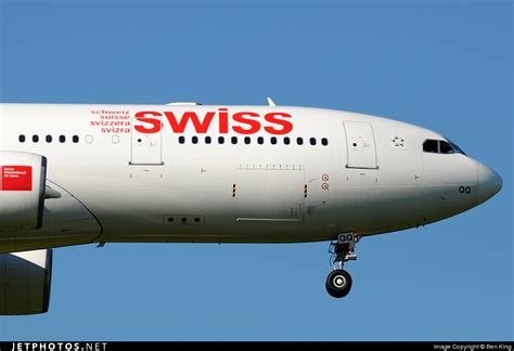 Hb Iqq Airbus A Swiss Ben King Jetphotos