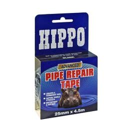 Hippo H Black Rapid Pipe Repair Tape C W Berry