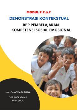 DEMONSTRASI KONTEKSTUAL MODUL 2 2 PEMBELAJARAN SOSIAL EMOSIONAL