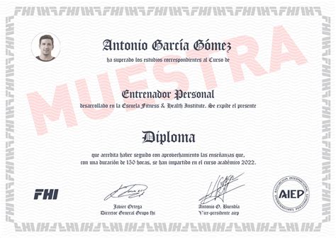 Diplomado en Entrenador Personal - Fitness & Health Institute Education