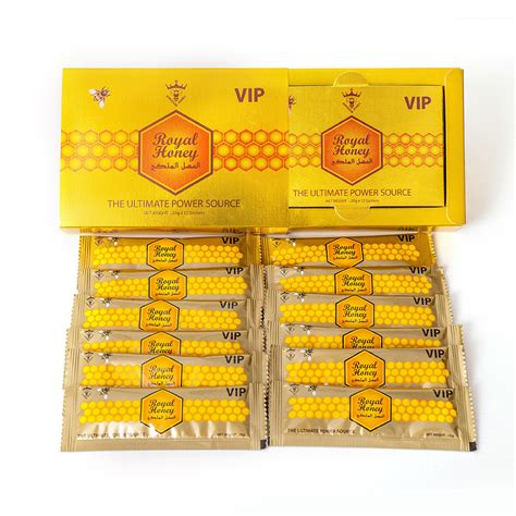 Wholesale Sexual Enhance Honey Royal Vip For Men Gold Sachets