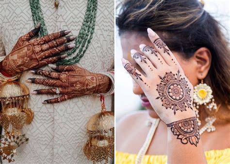 back-hand mehndi design - ShaadiWish