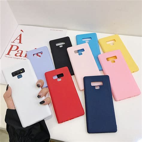 Capa De Celular Flexível Ultra Fina Em Tpu Cores Pastéis Para