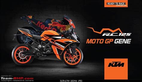 Ktm Rc 125 Abs Launched At Rs 147 Lakh Team Bhp