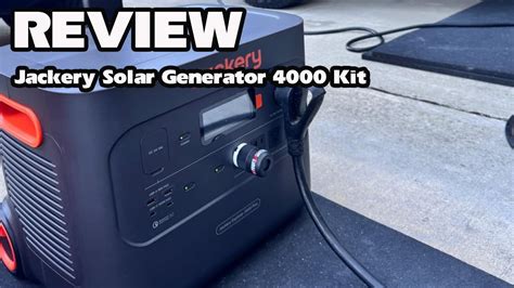 Jackery Solar Generator 4000 Kit Explorer 2000 Plus Review Thomas YouTube