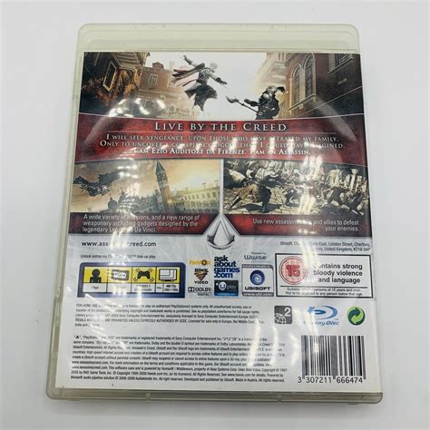 Assassins Creed 2 Ps3 3307217923281 Ebay