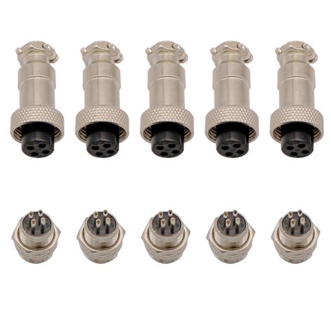 Amazon Aviation Connector Plug Pcs Gx Pin Thread Female