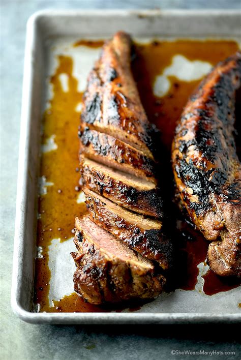 Honey Soy Glazed Pork Tenderloin Recipe She Wears Many Hats