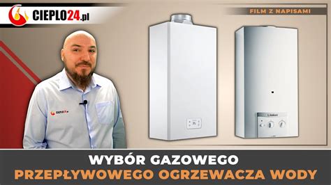 Wybór gazowego przepływowego podgrzewacza wody terma piecyk Junkers