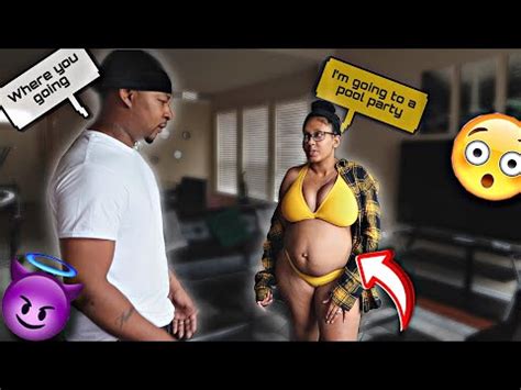 LEAVING THE HOUSE IN A BIKINI PRANK TO SEE HOW MY HUSBAND REACTS HE FREAKED YouTube