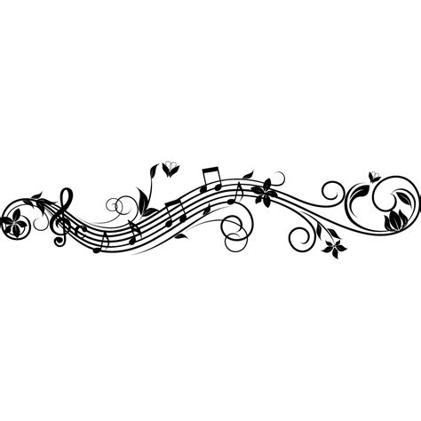 Wallstickers folies : Musical Notes Wall Stickers