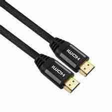 Vention Nylon Braided Hdmi Cable M Black Metal Type Ven Vaa B