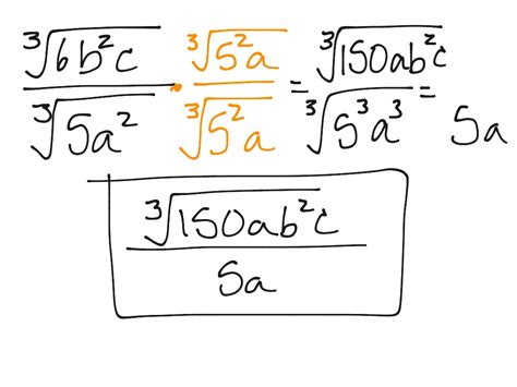 Dividing Radical Expressions Due 13117 Math Algebra 2 Radicals