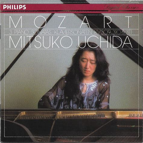 Mozart Piano Sonatas Kv Mitsuko Uchida Cd Album