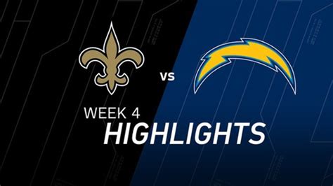 Chargers vs. Saints Highlights | 2016 NFL Week 4