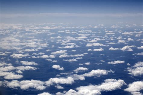 Free Images Horizon Wing Sunlight Daytime Flight Cumulus Plain