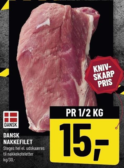 Dansk Nakkefilet Tilbud Hos L Vbjerg