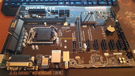 Обзор Gigabyte H110-D3A - новой материнской платы для майнинга