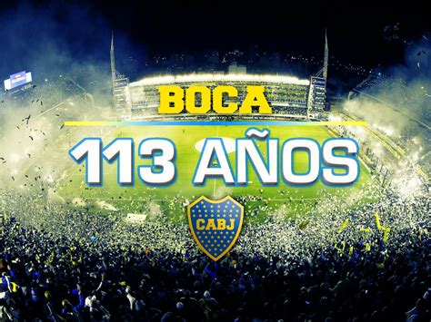 Fundado un 3 de abril de 1905, el Club Atlético Boca Juniors cumple hoy 113 años. ¡Felicidades ...