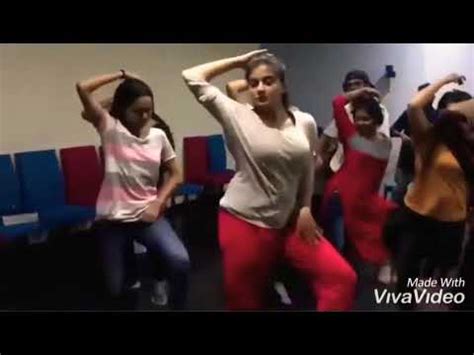 South Indian Actress Hot Dance Practice YouTube