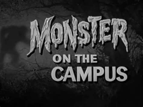 Monster on the Campus (1958) - Blu-ray Review