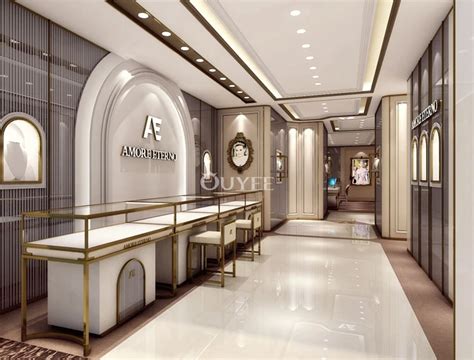 Modern Jewellery Shop Counter Design Luxury Jewelry Shop Interior