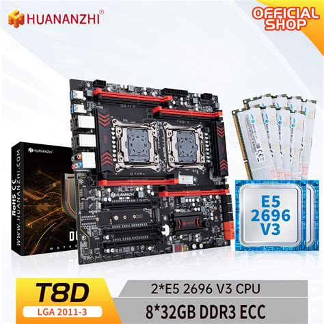 Huananzhi X T D Lga Xeon X Motherboard With Intel E V