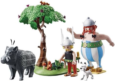 Playmobil Asterix Wildschweinjagd F R Statt