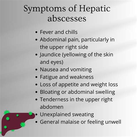 Hepatic Abscesses Causes Risk Factors Symptoms Treatment