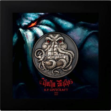 Hp Lovecraft Cthulhu 3 Oz Silver Coin Palau 2022 For Sale Buy Now