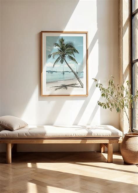 Leaning Palm No2 Poster Natur Gallerix Se